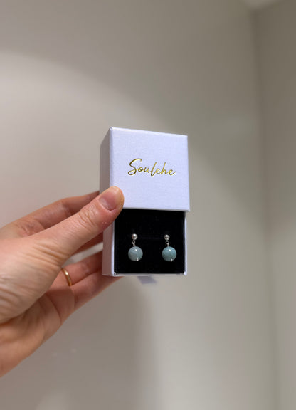 crystals, jade, earrings, success, joy in life, green