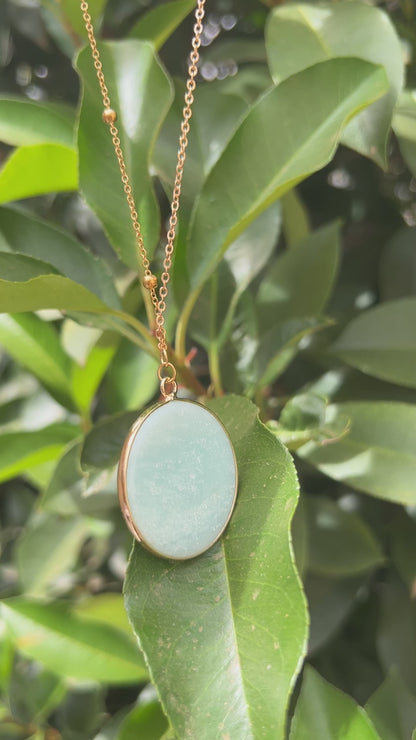 Soothing x Balance • Necklace • Amazonite x Stainless Steel