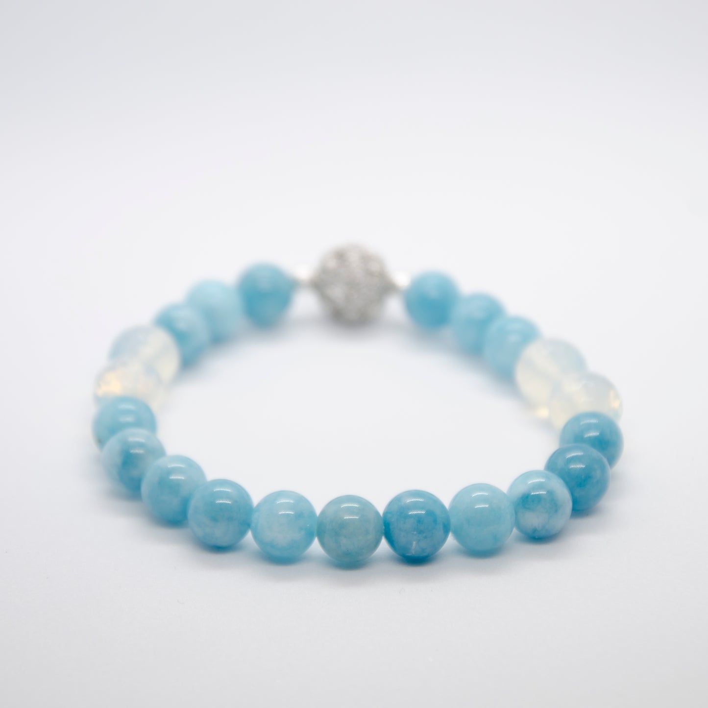 Bracelet - Aquamarine & Moonstone 