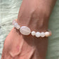 Femininity, Motivation x Knowledge • Bracelet • Pink Aventurine & 925 Silver