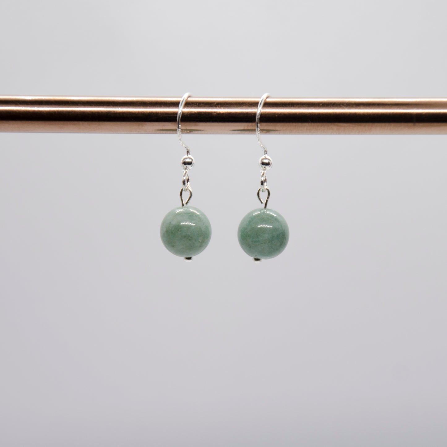 Jade Drop Earrings | Jade Stone Earrings | Soulehe
