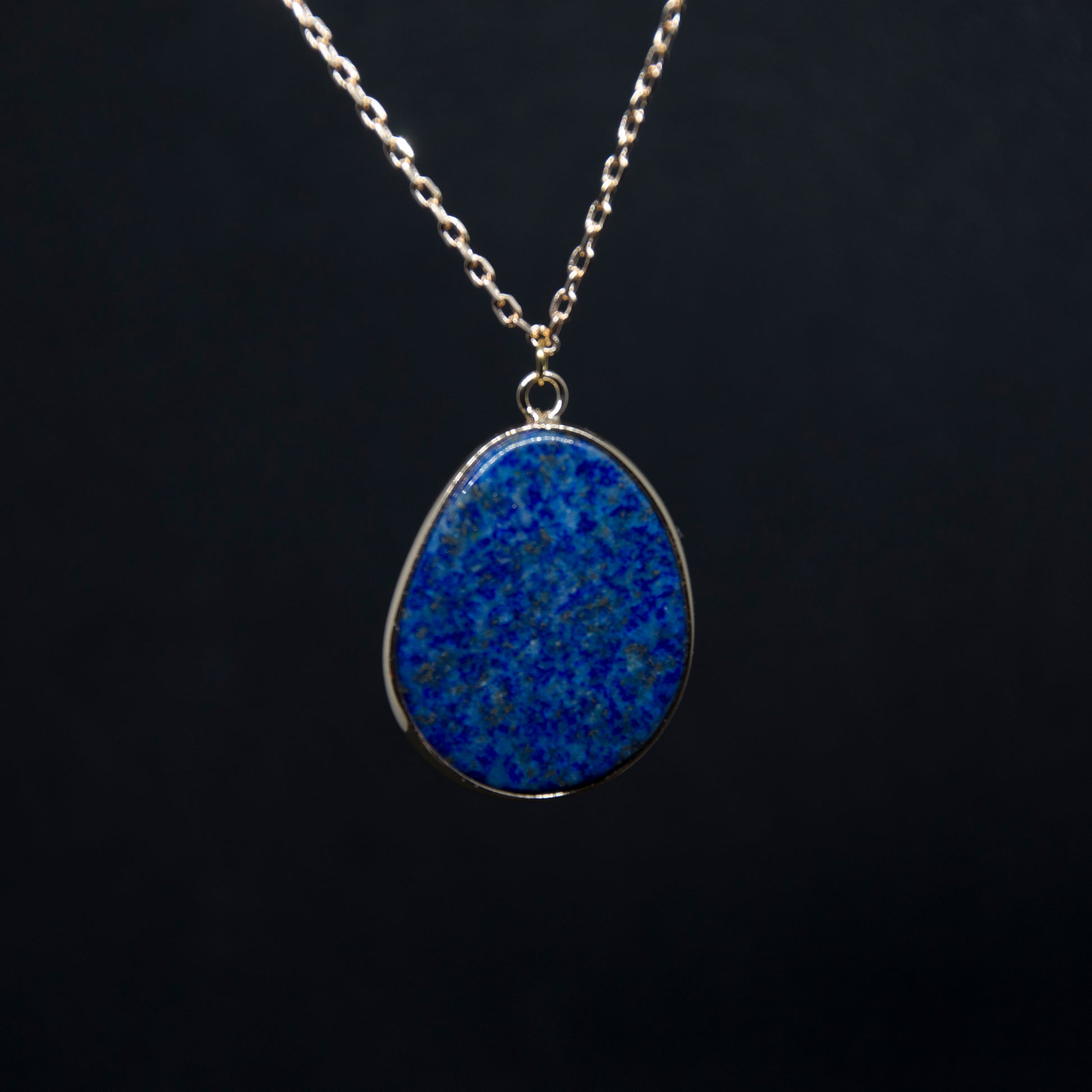 Necklace  - Lapis Lazuli & 18K Gold