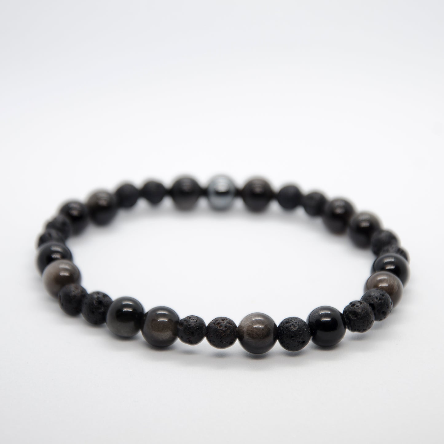 Black Breaded Bracelet