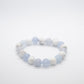 Bracelet - Howlite & Morganite Chalcedony