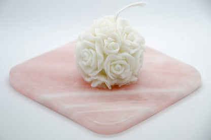 Rose Quartz Jewelry Plate