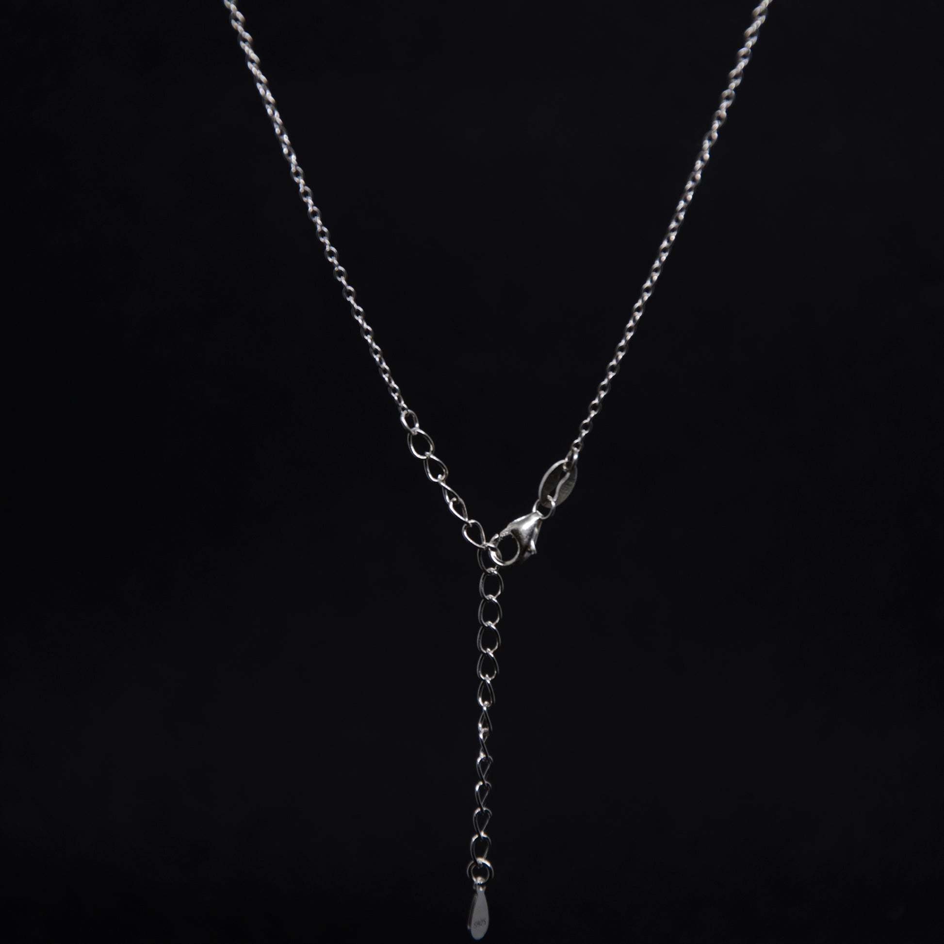 Silver Rose Quartz Necklace | Rose Quartz Pendant | Soulehe