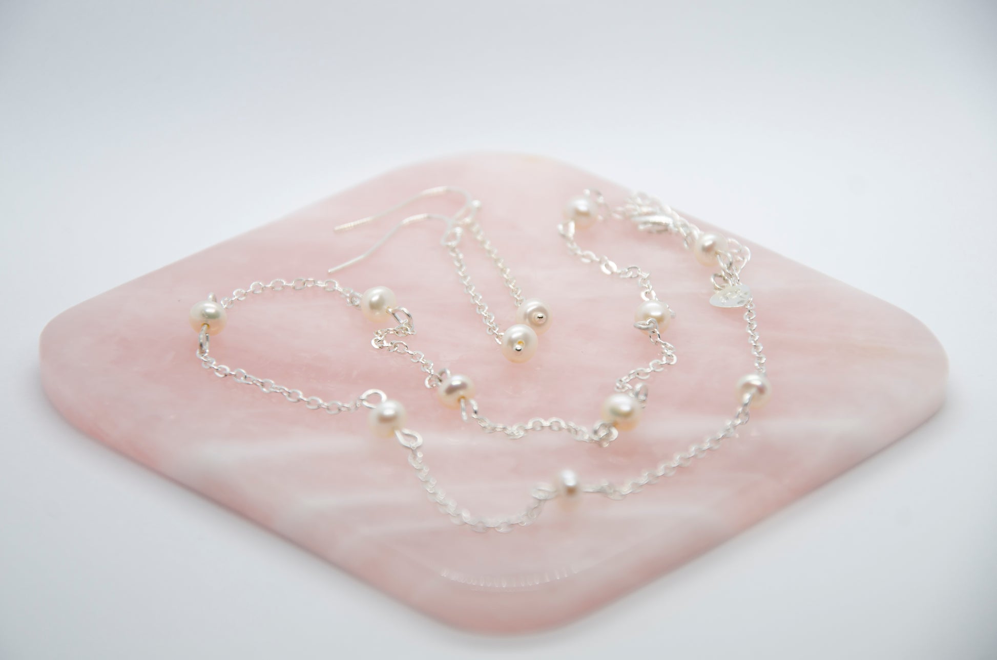 Rose Quartz Jewelry Plate