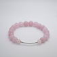 Strawberry & Rose Quartz Bracelet | Women's Bracelet | Soulehe