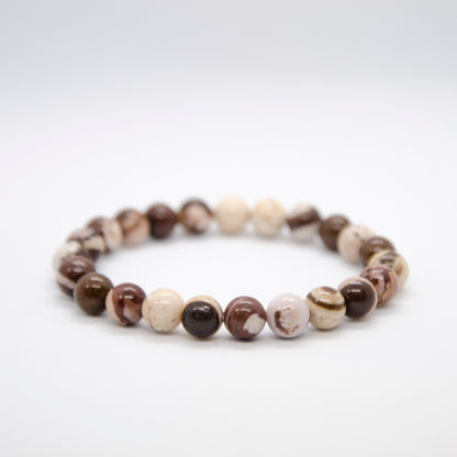 Zebra Jasper Bracelet | Zebra Stone Bracelet | Soulehe